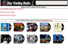 Tablet Screenshot of music.daytradingradio.com